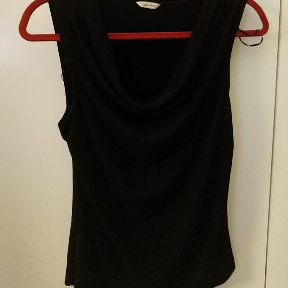 Calvin Klein Cowl Neck Blouse